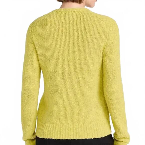 NEW LINGUA FRANCA willa cardigan in lemon mousse